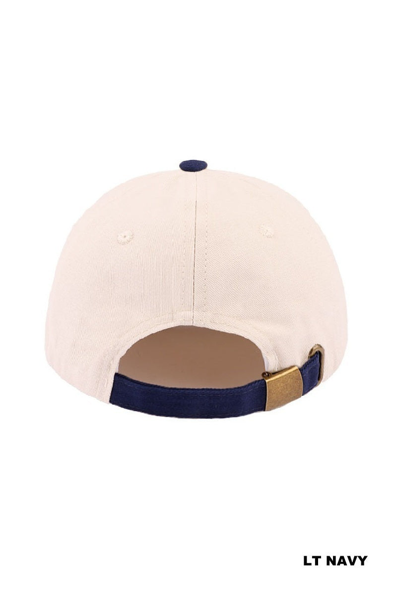 Marriage Material Two Tone Canvas Cotton Cap