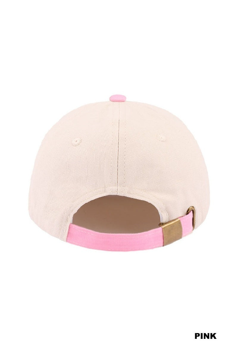 Marriage Material Two Tone Canvas Cotton Cap
