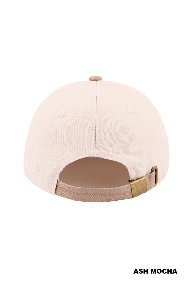 CHAMPAGNE PROBLEMS TWO TONE CANVAS COTTON CAP