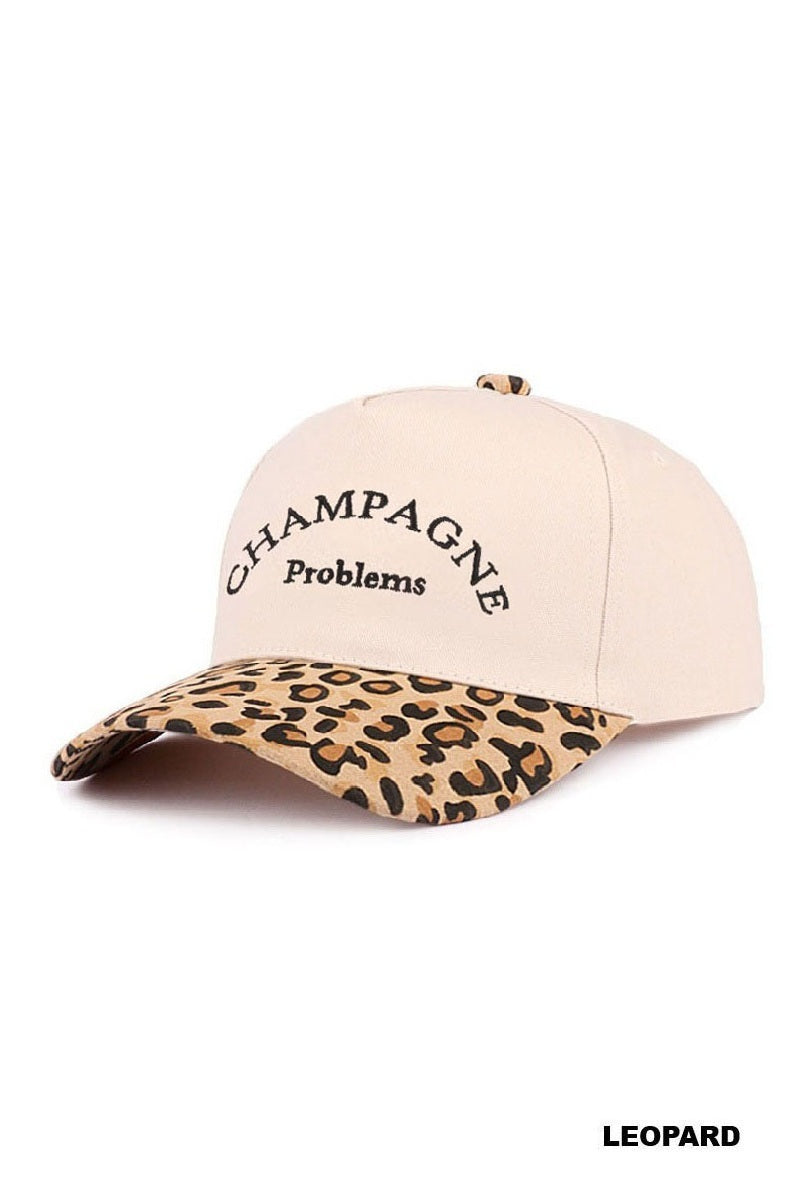 CHAMPAGNE PROBLEMS TWO TONE CANVAS COTTON CAP