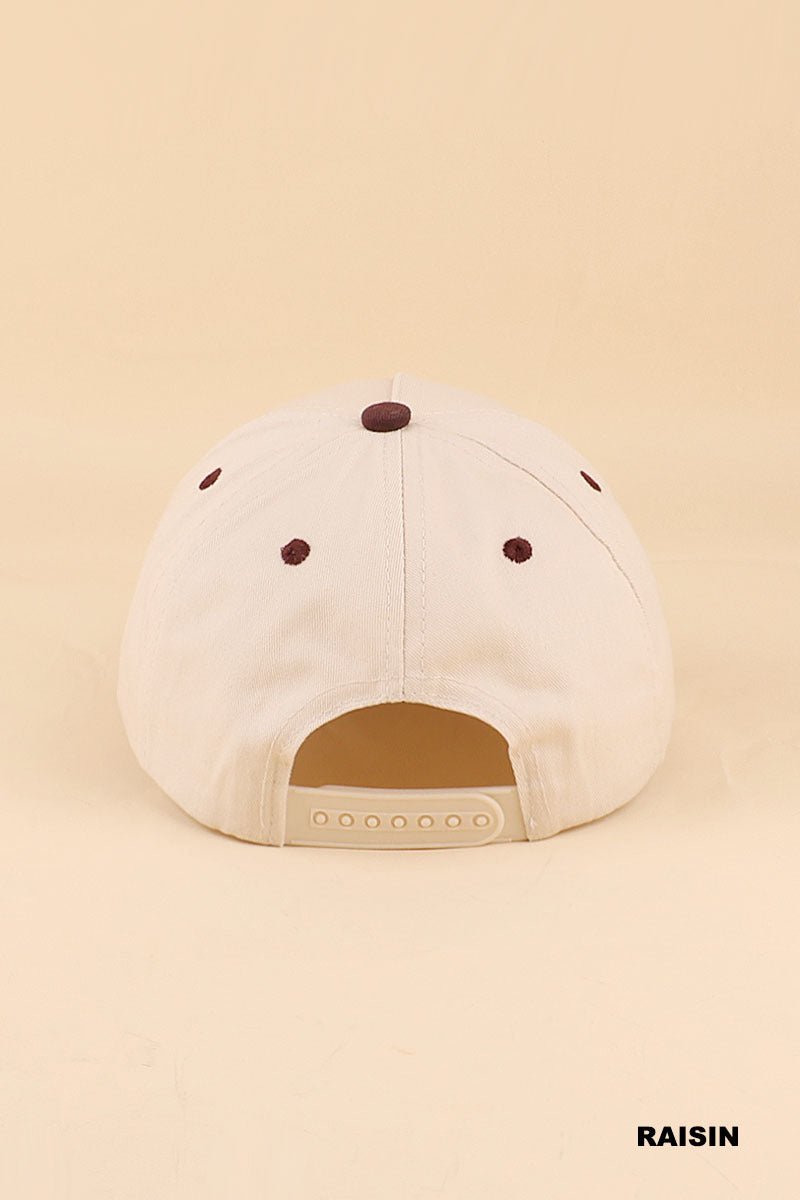 THRIFT QUEEN TWO TONE SNAPBACK HAT