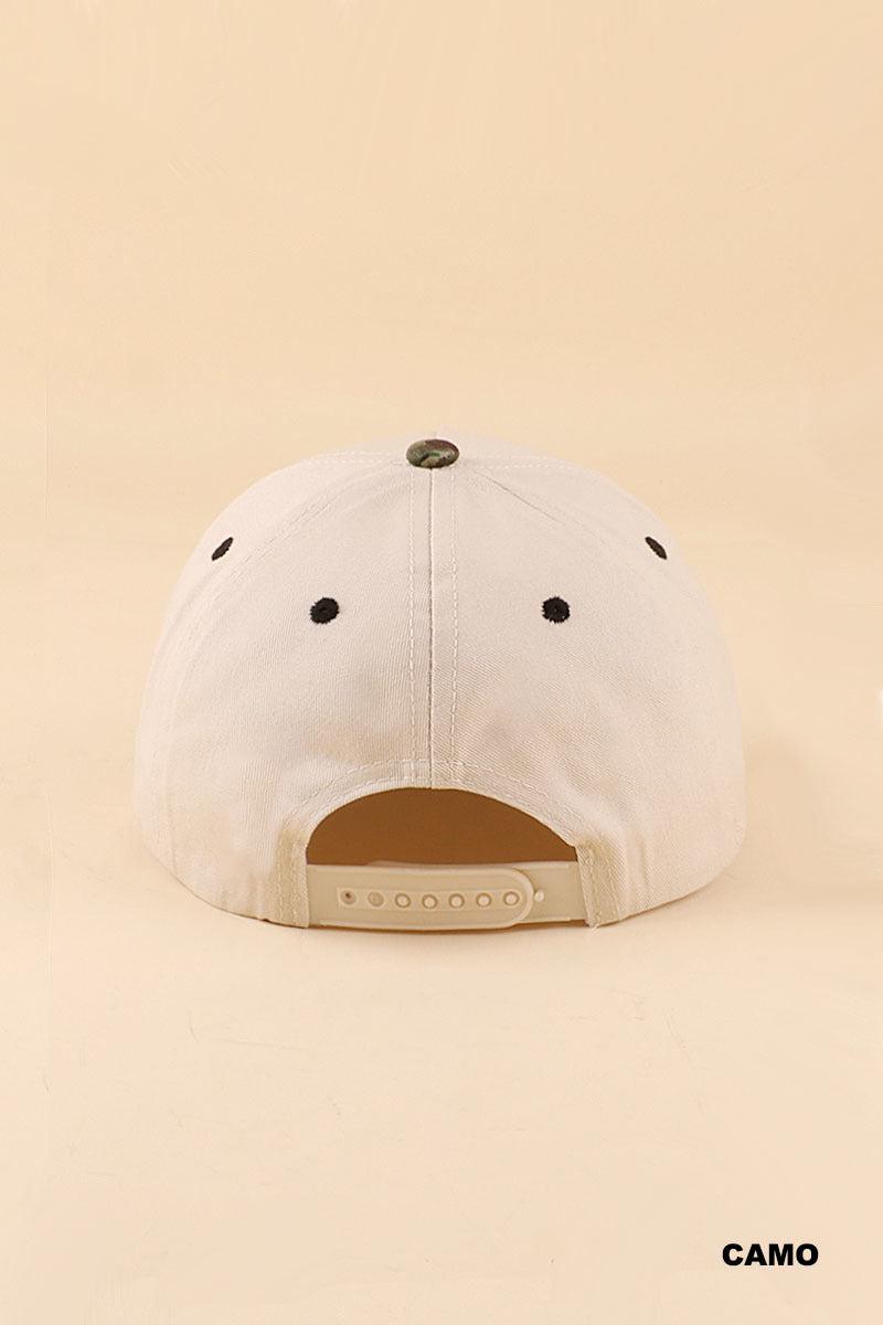 Sometimes good moms say bad words two tone snapback hat