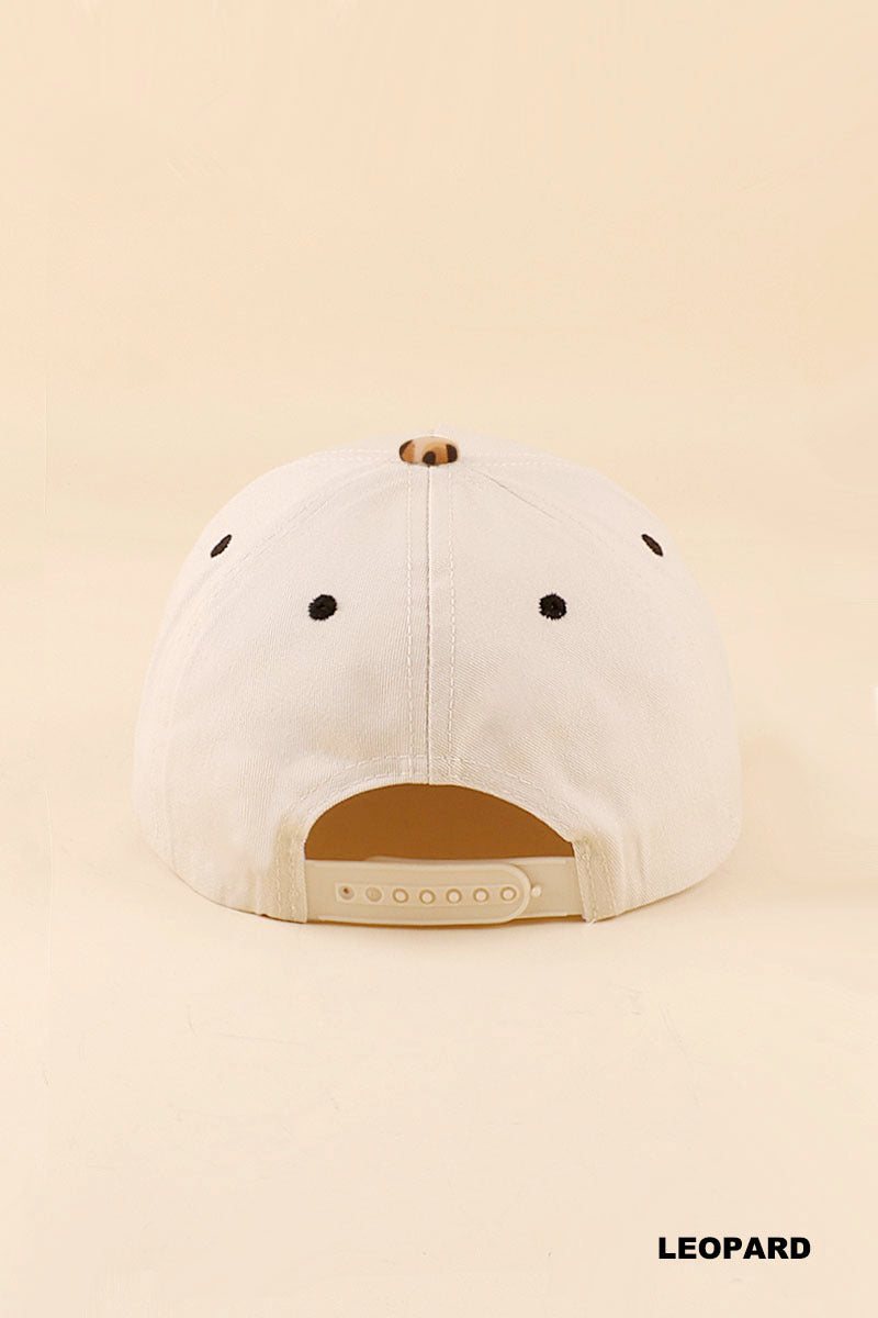 Manifest that shit two tone snapback hat