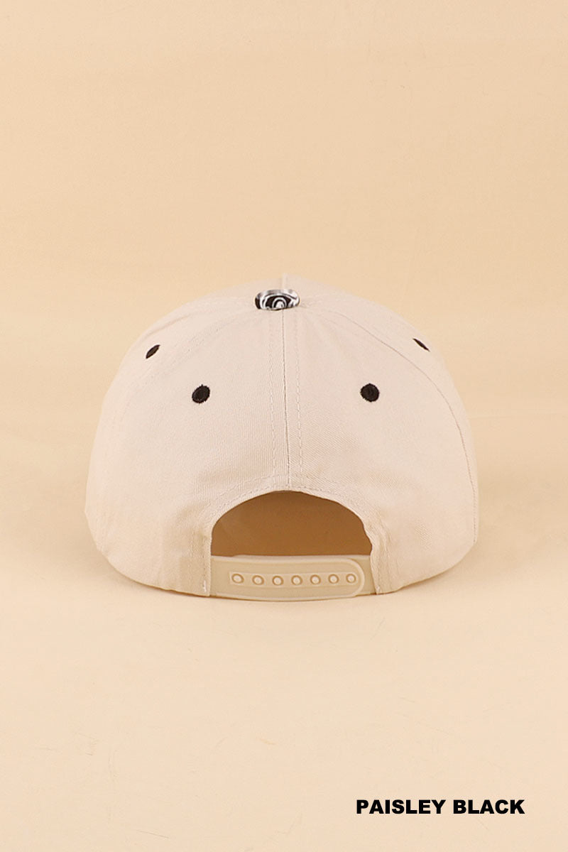 Manifest that shit two tone snapback hat