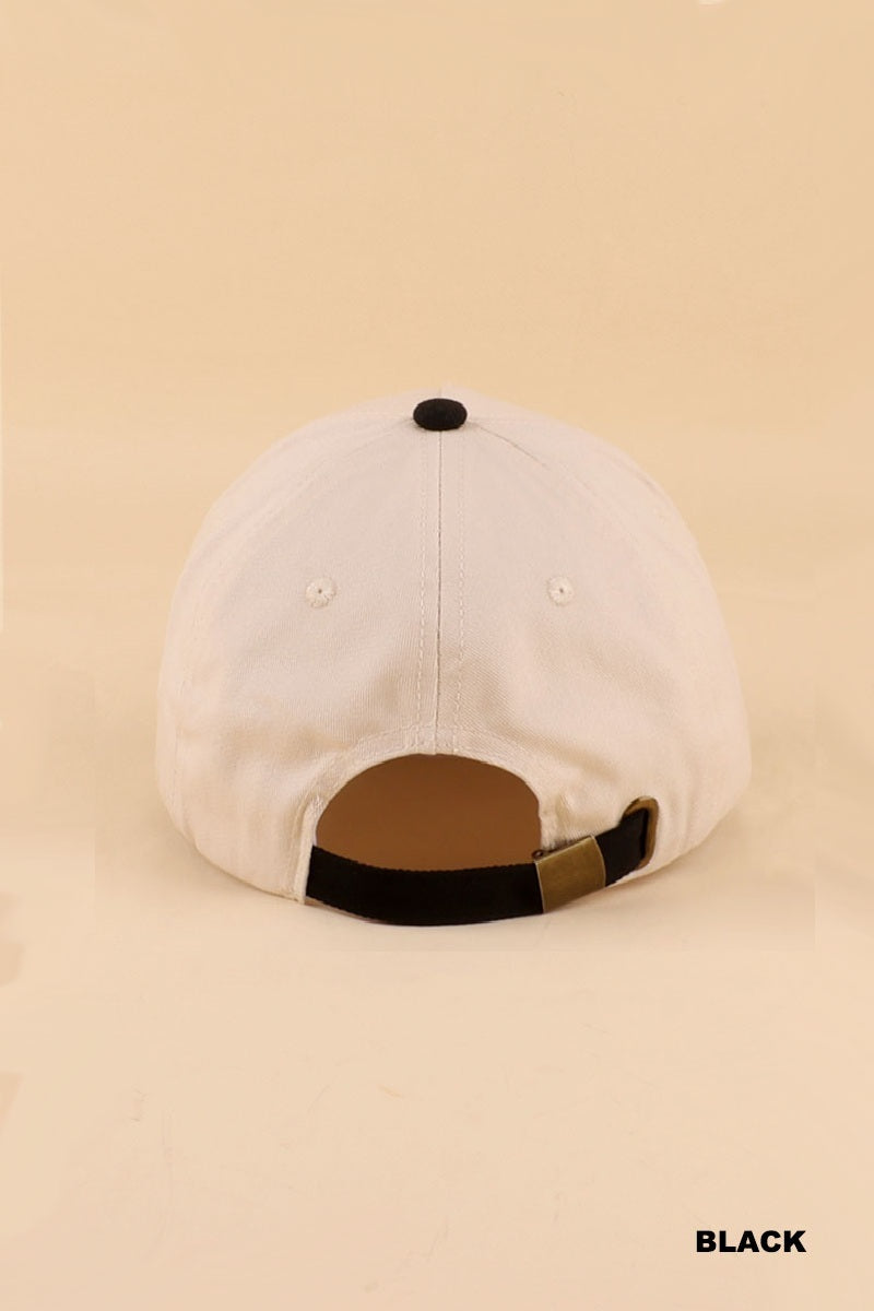 Dirty martini two tone cotton hat