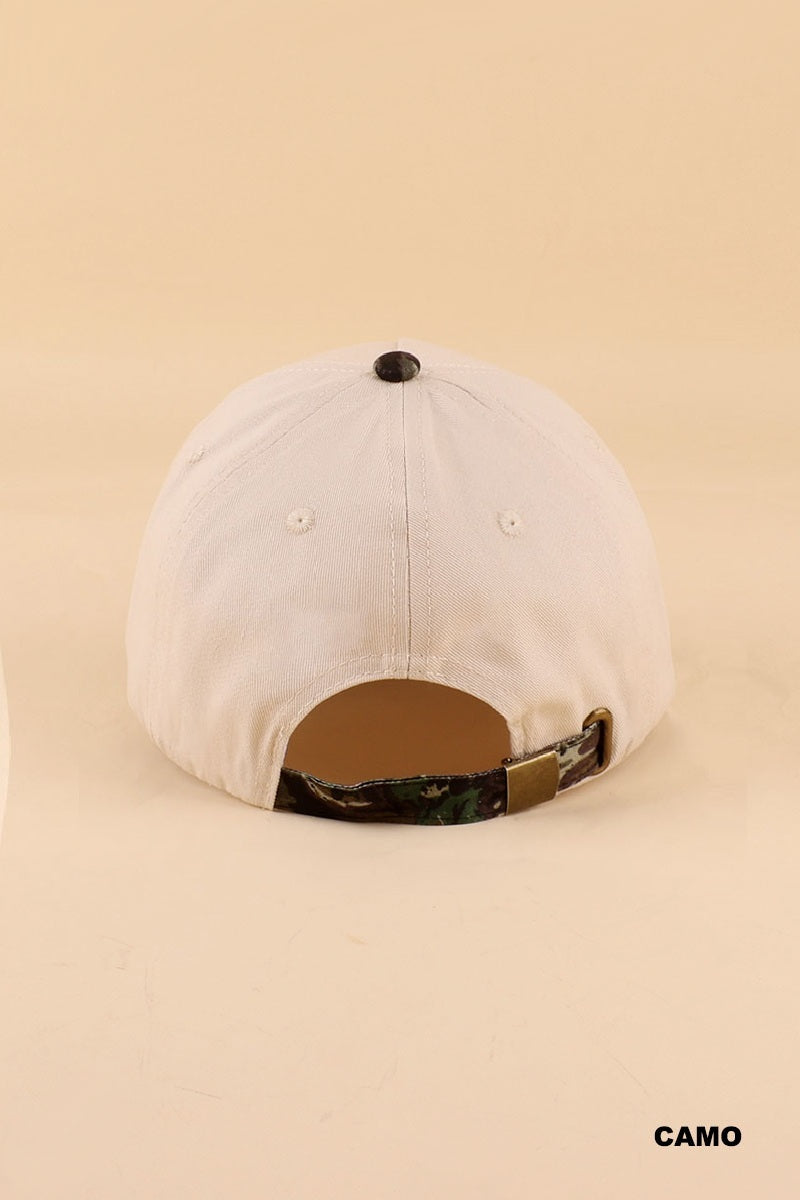 Dirty martini two tone cotton hat