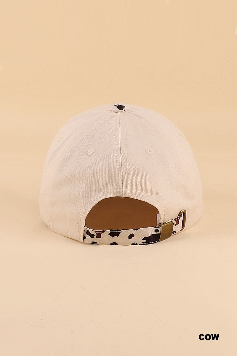 Dirty martini two tone cotton hat