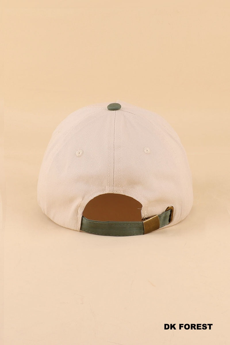 Dirty martini two tone cotton hat