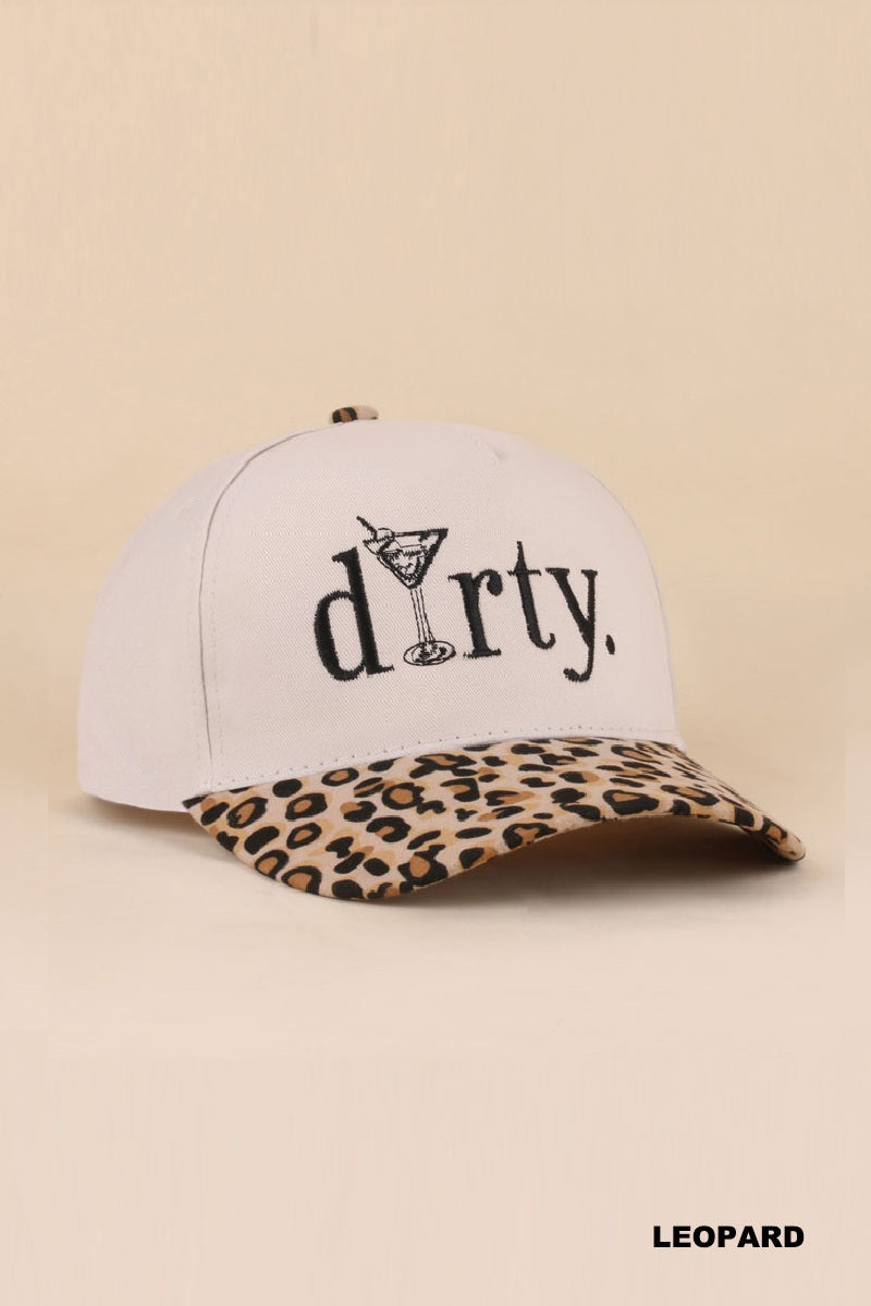 Dirty martini two tone cotton hat
