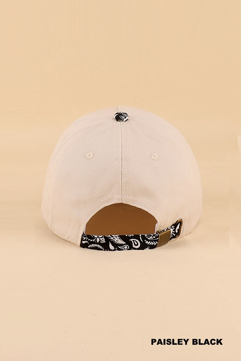 Dirty martini two tone cotton hat