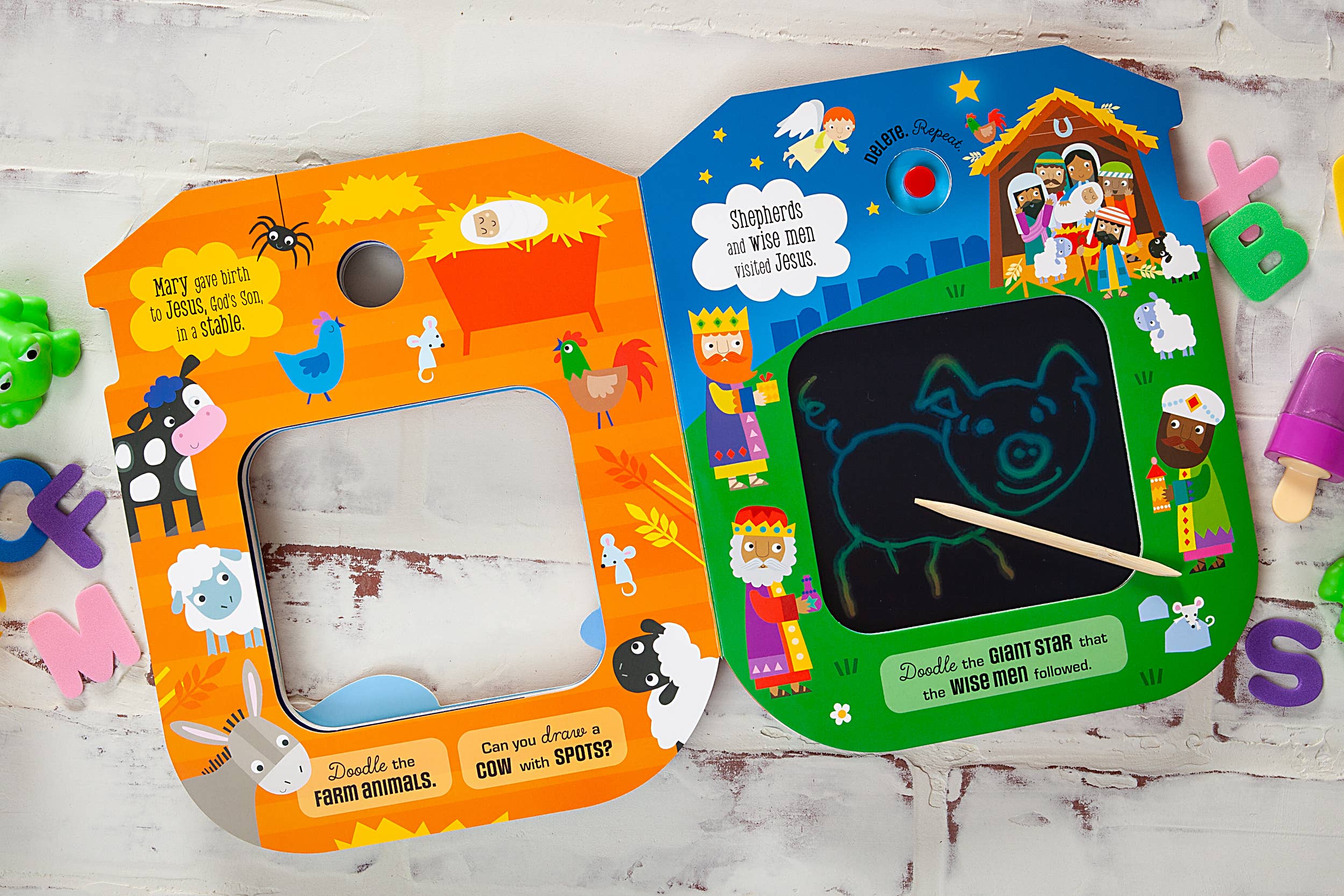Doodle Delete Repeat: My First Bible Stories (Easter Gifts)