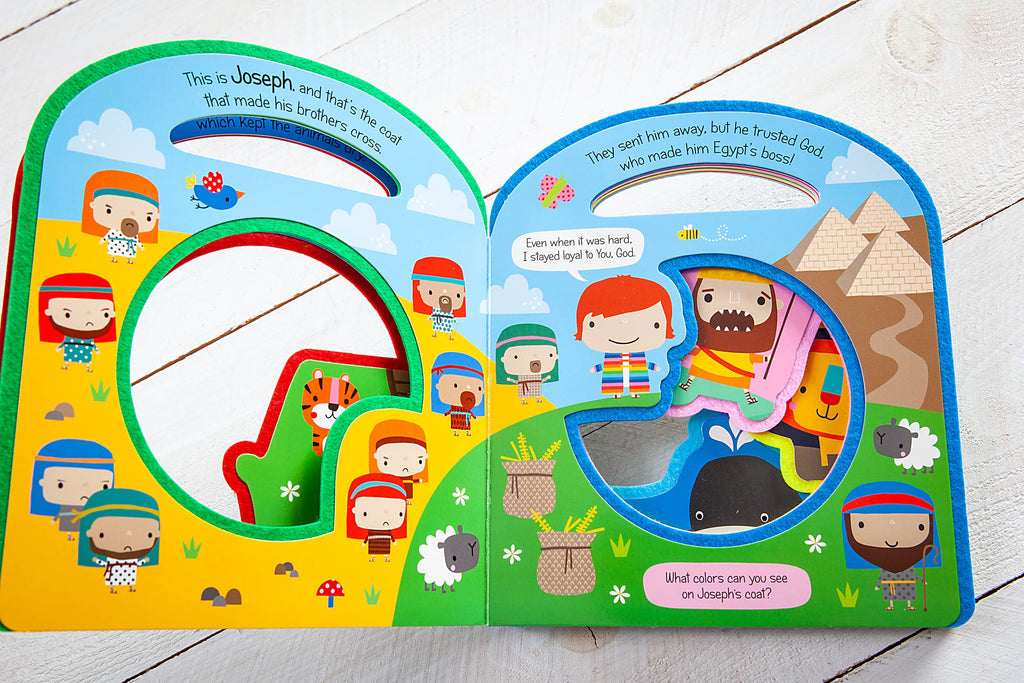 Busy Windows Bible Stories (Felt Board Book, Easter Gifts)