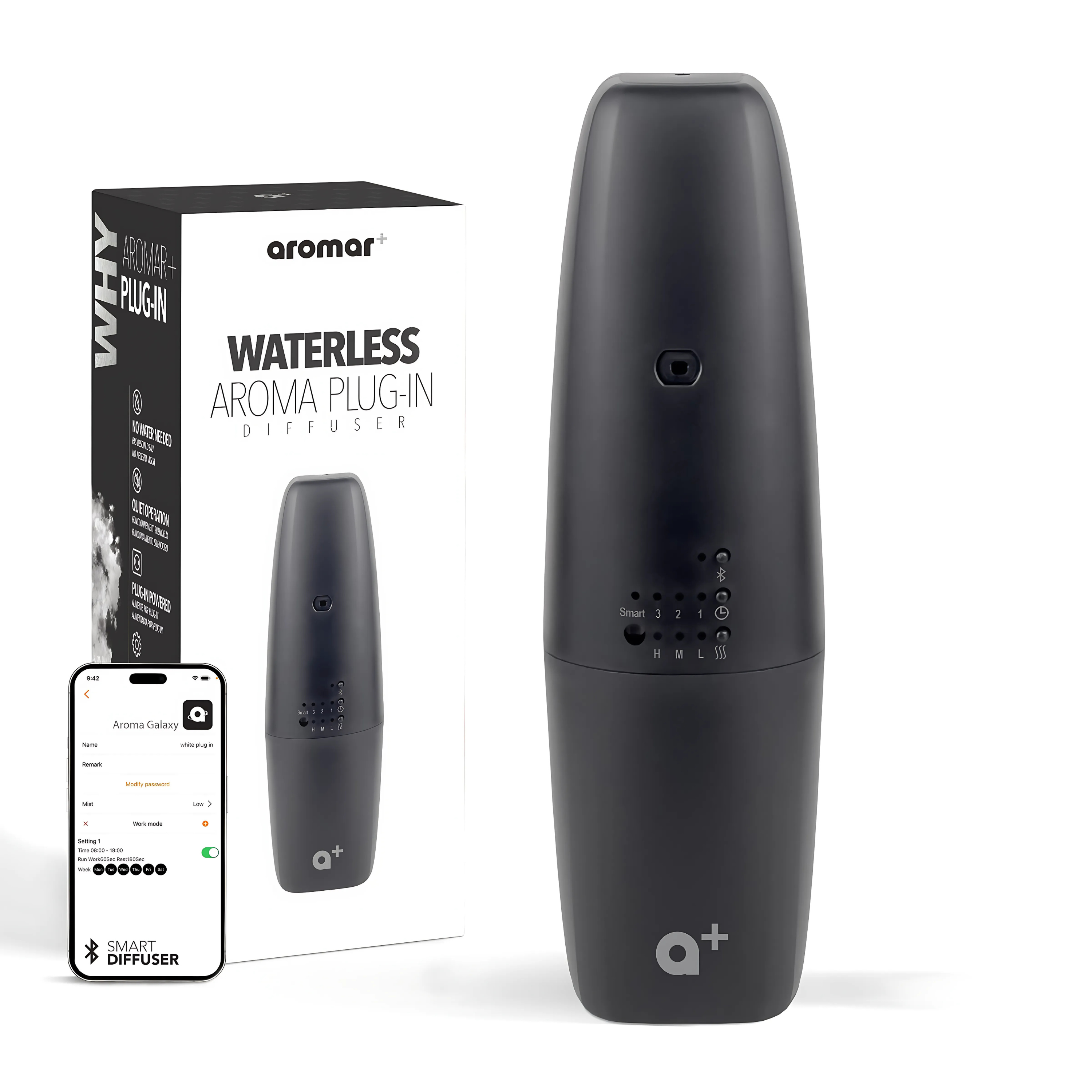AROMAR+ Waterless Plug-in Aroma Diffuser