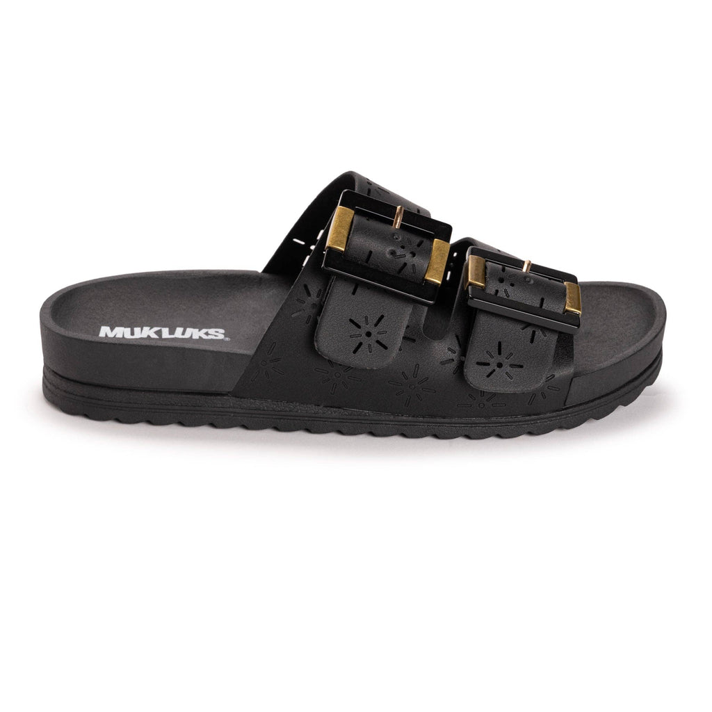 MUK LUKS Women's Grand Cayman Perforated Sandal