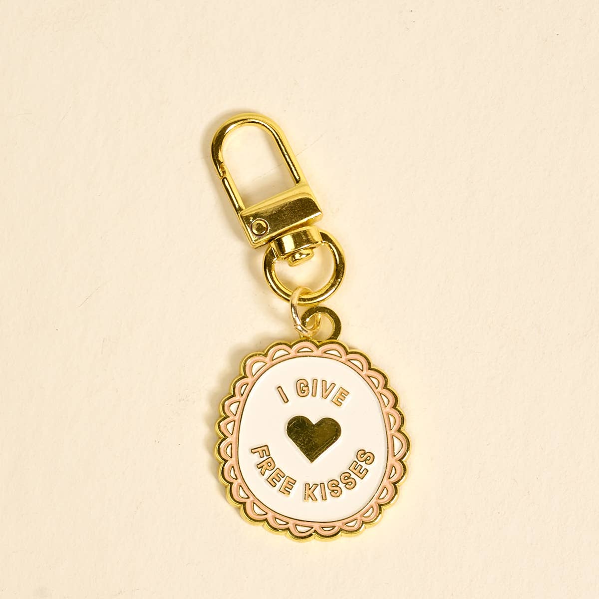 Pawfect Collar Charm–Free Kisses
