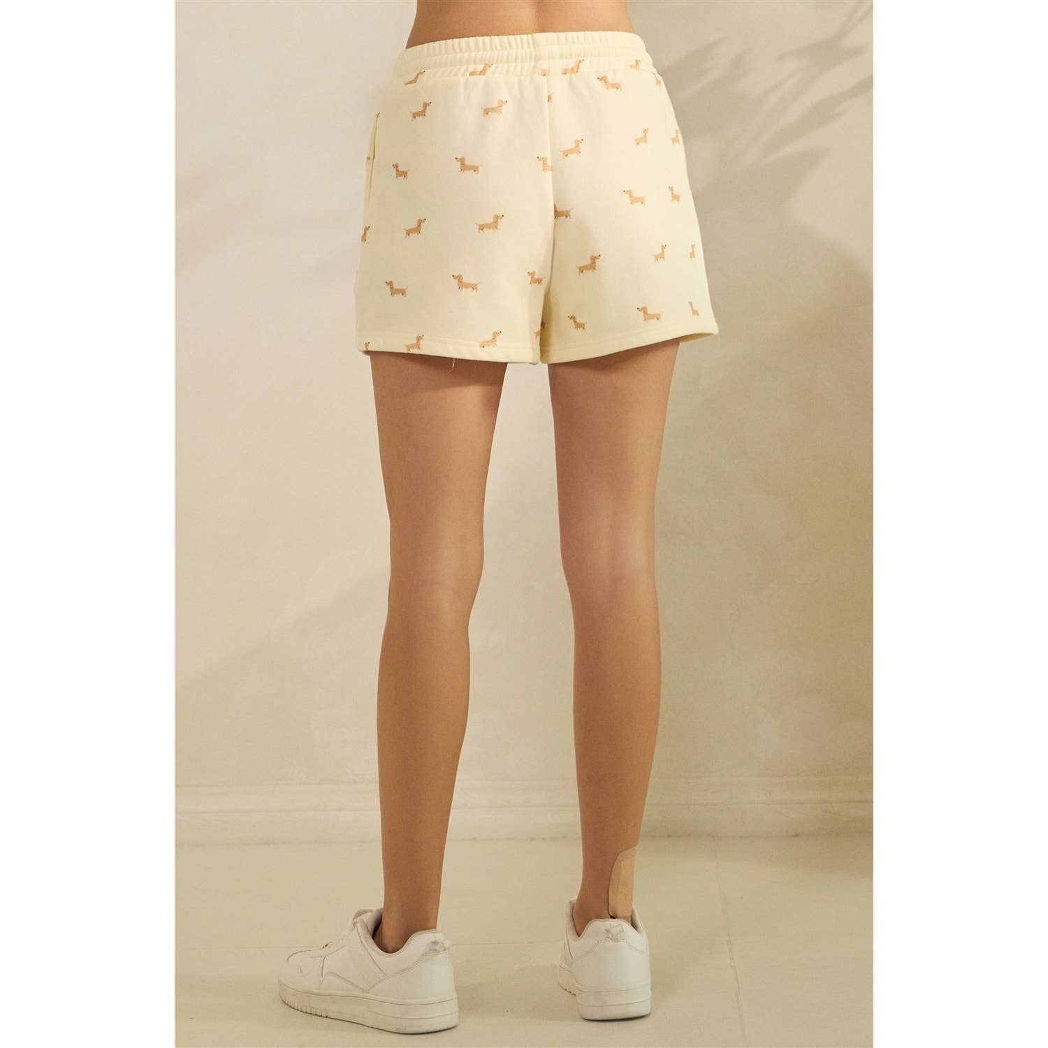 All Over Dog Print Shorts
