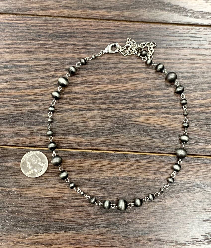Handmade 16" Navajo Bead Necklace