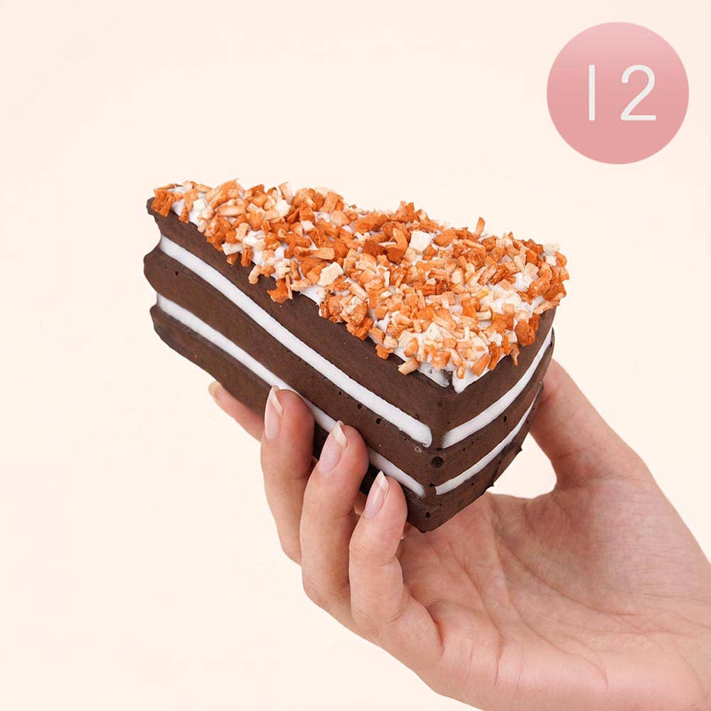 Cake Slice Squeeze Squishy Stress Relief Toy