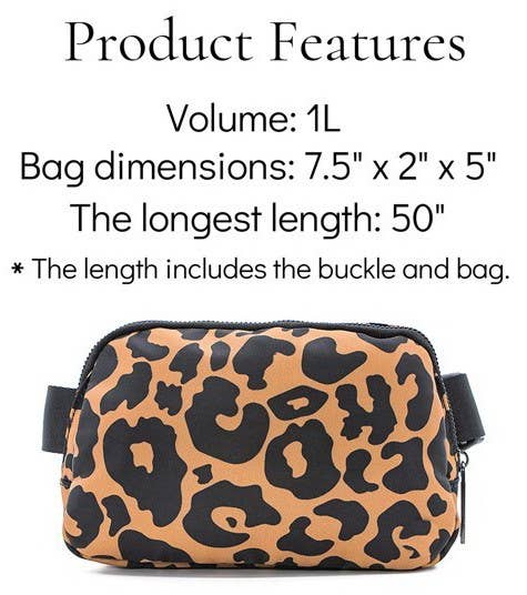 CROSS BODY BELT BAG