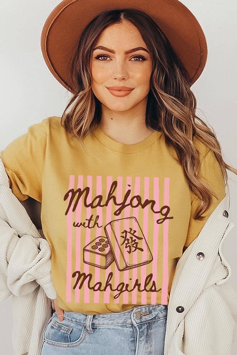 Mahjong Mahgirls Graphic Tee