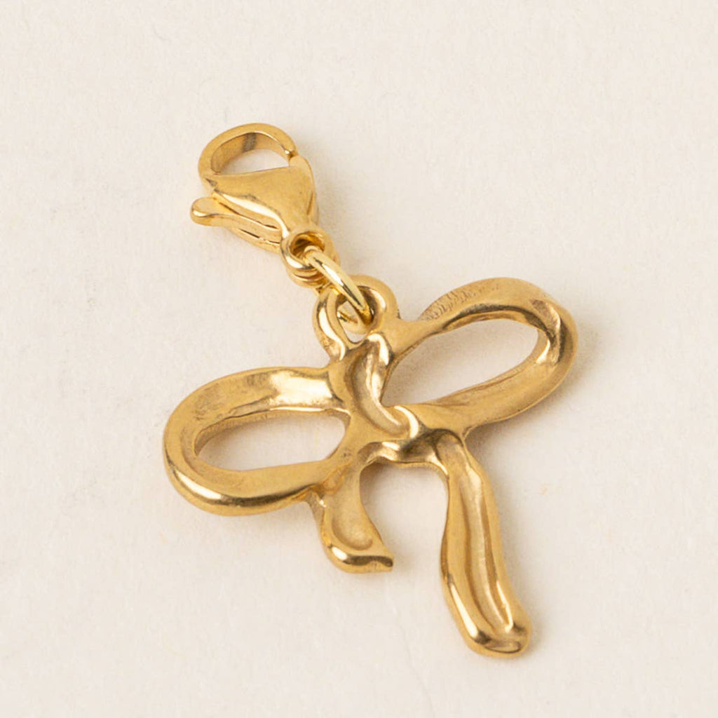 Jewelry Charm Gold–Bow