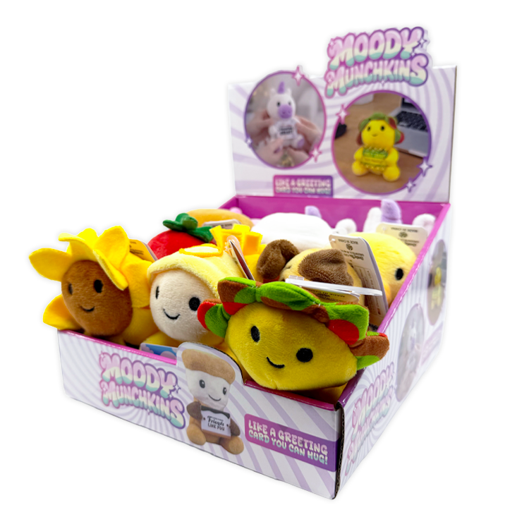 Emotional Support Moody Munchkin Pals Variety - 12/Display