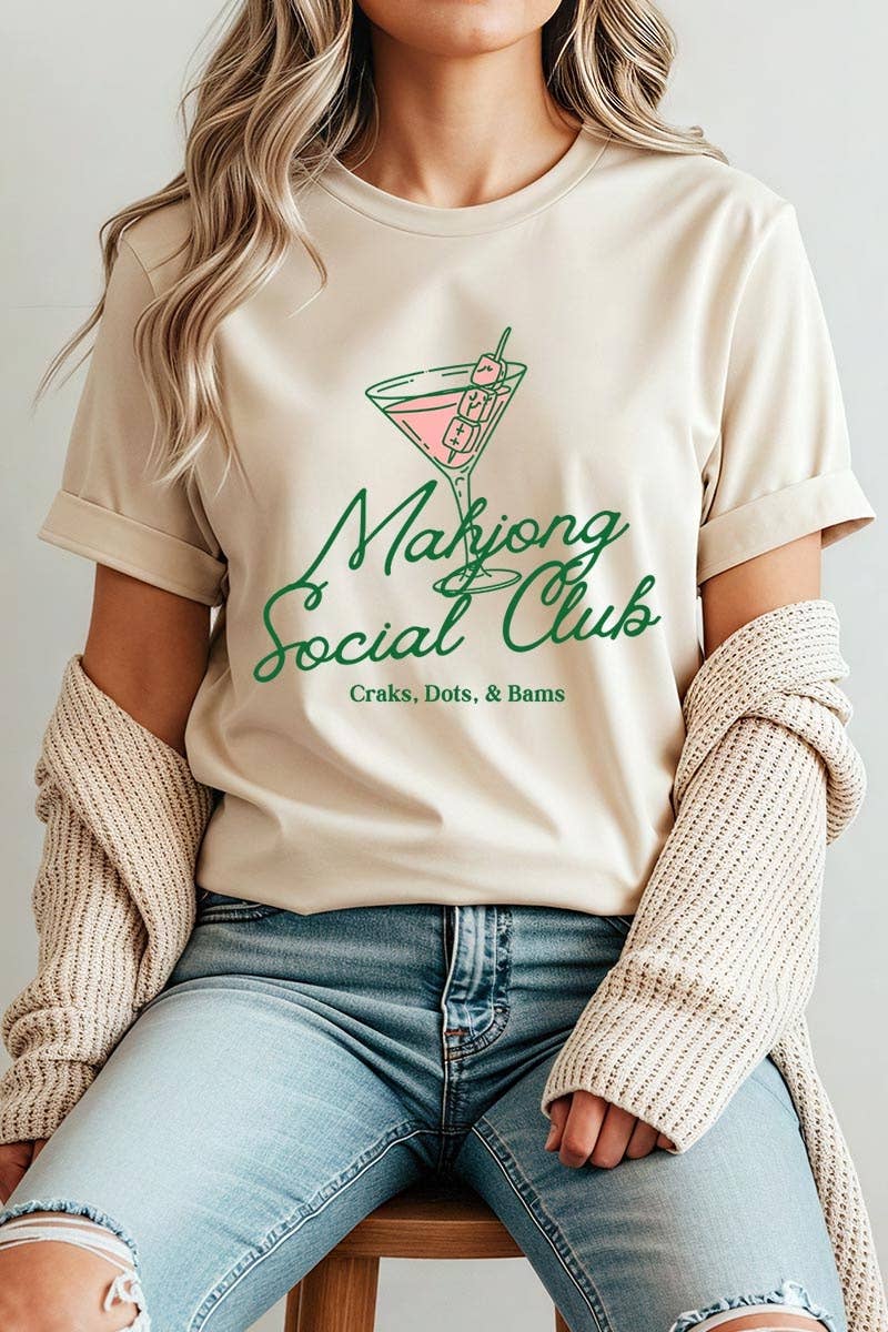 Mahjong Cocktail Graphic Tee