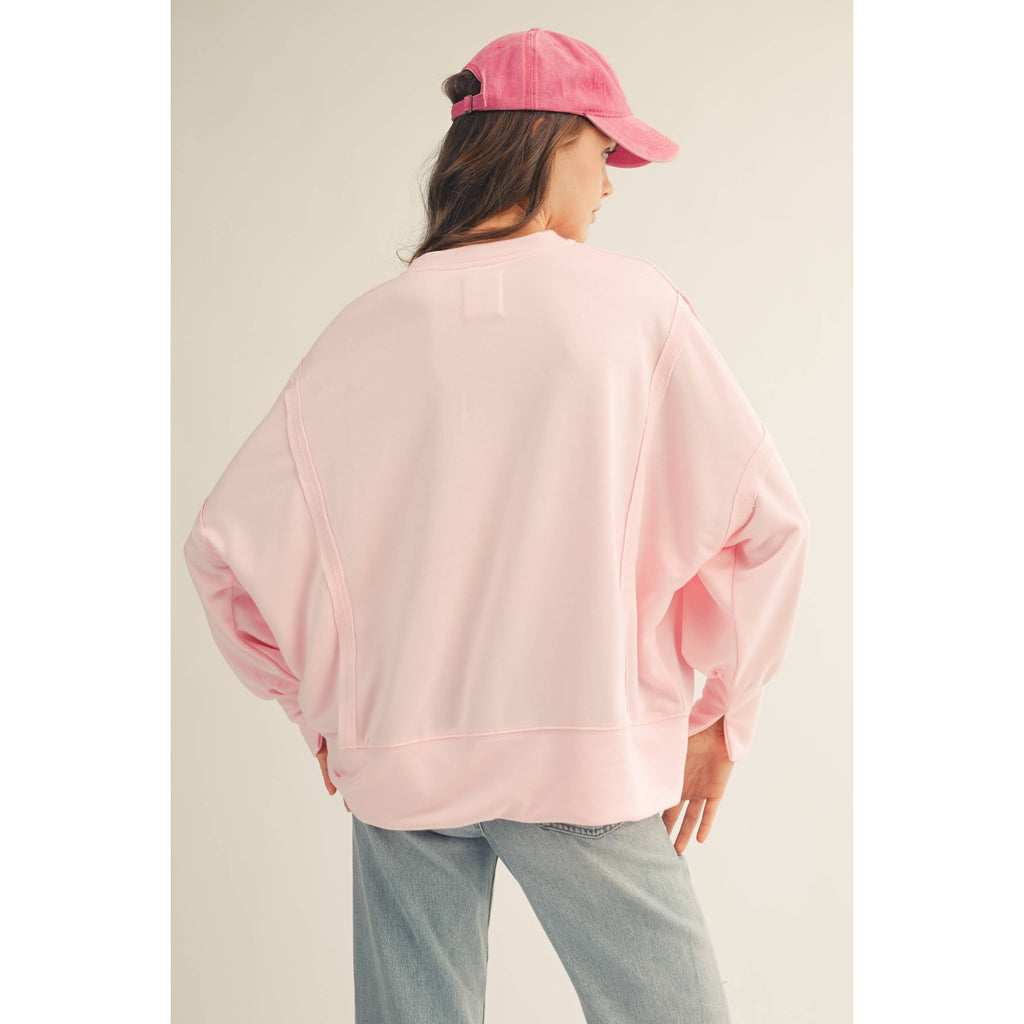 4th Of July Patch Beloved Pullover Sweatshirt