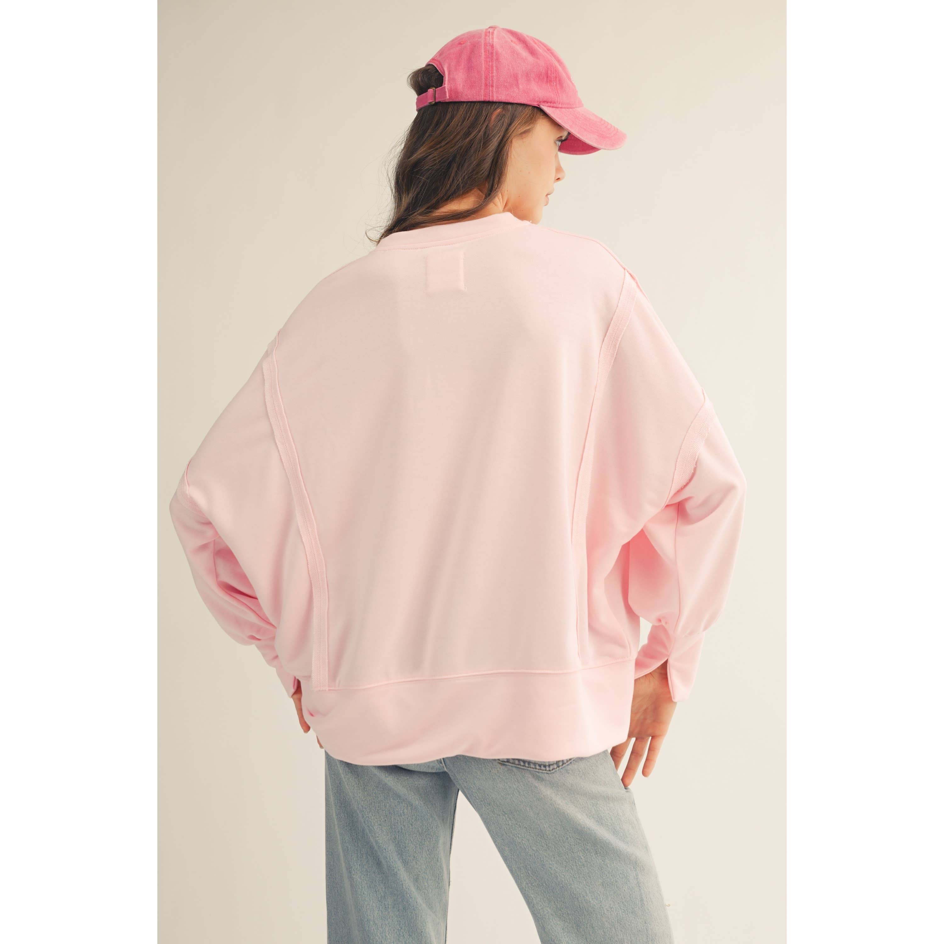 4th Of July Patch Beloved Pullover Sweatshirt