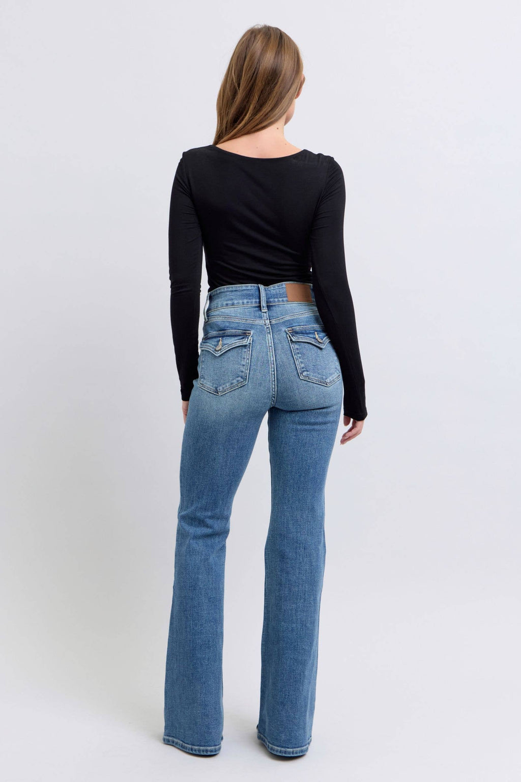 Judy Blue High Waist Vintage Flare Jeans