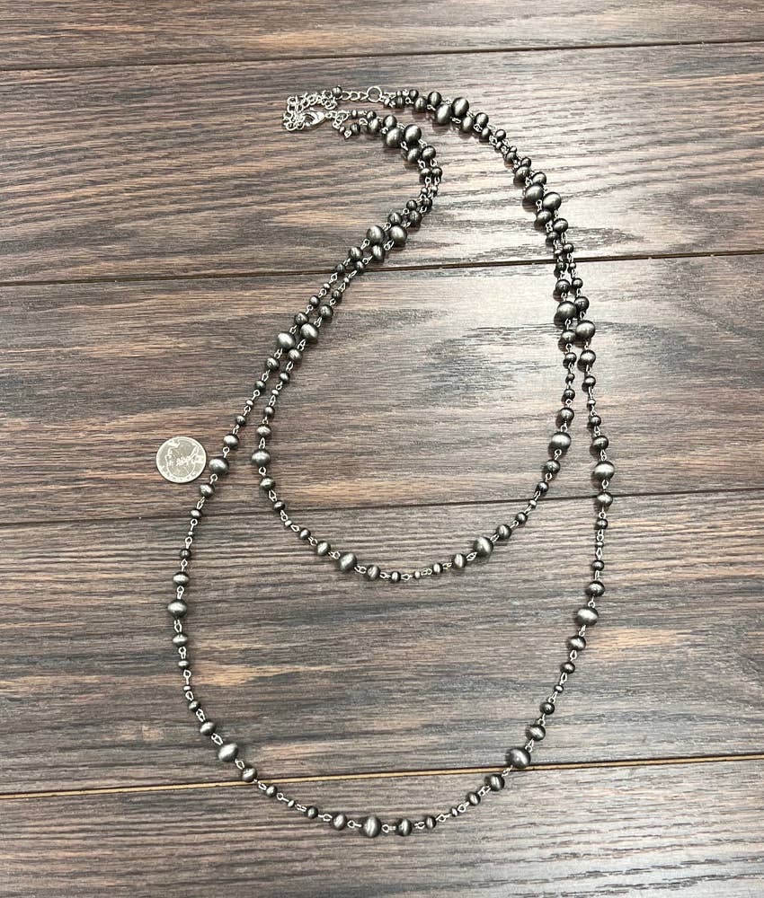 734882, Handmade Navajo Bead Necklace