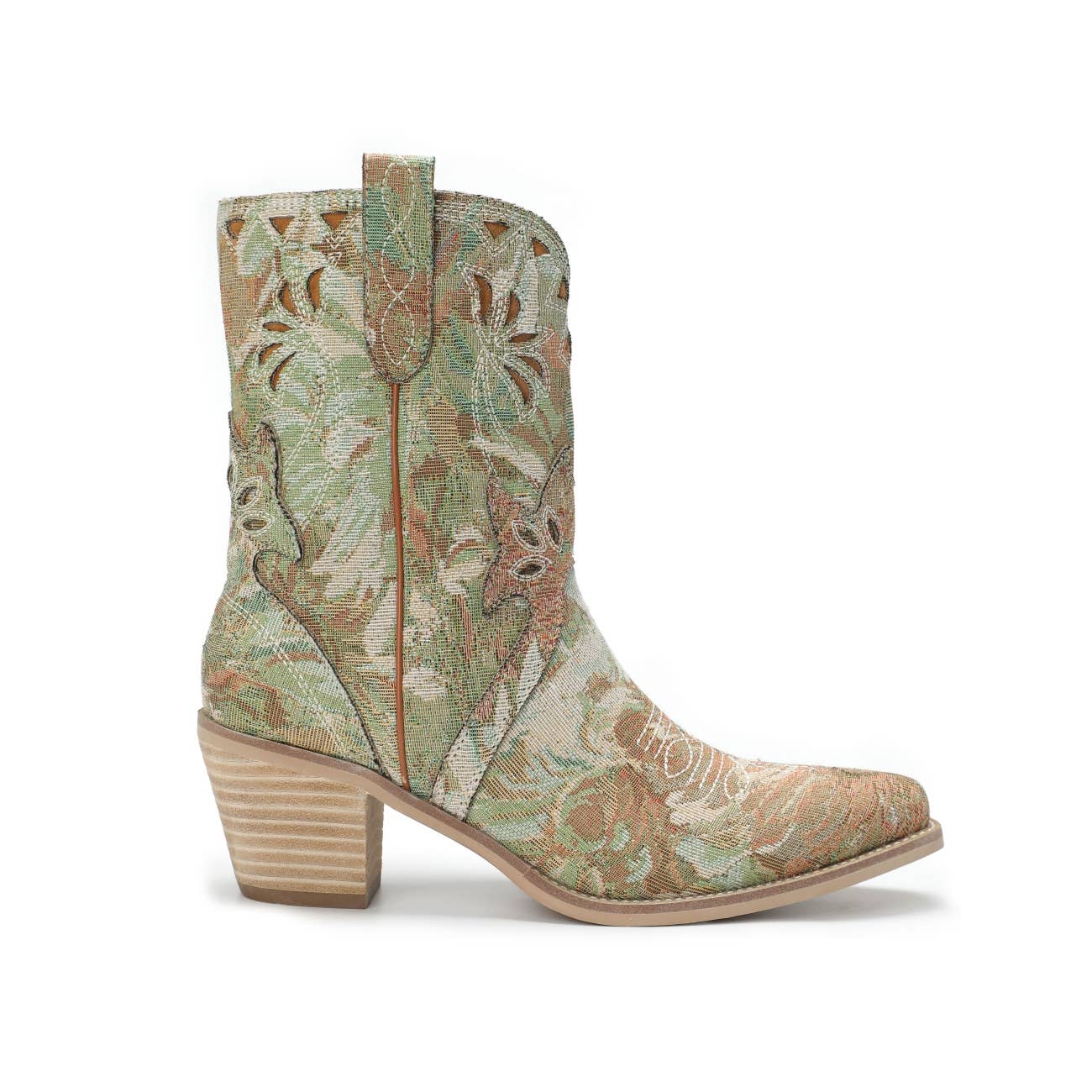 AMARYLLIS ARTISTIC JACQUARD FABRIC WESTERN BOOTS