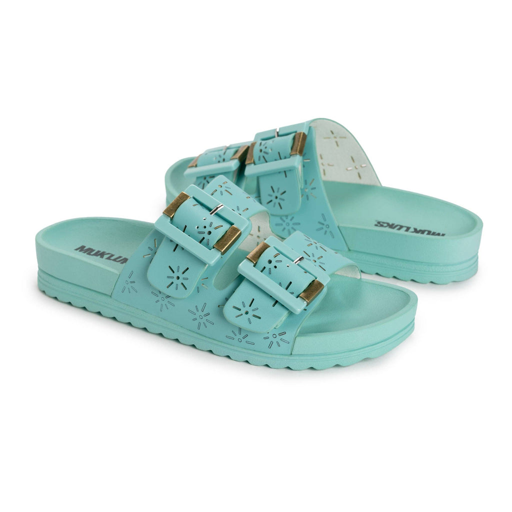 MUK LUKS Women's Grand Cayman Perforated Sandal