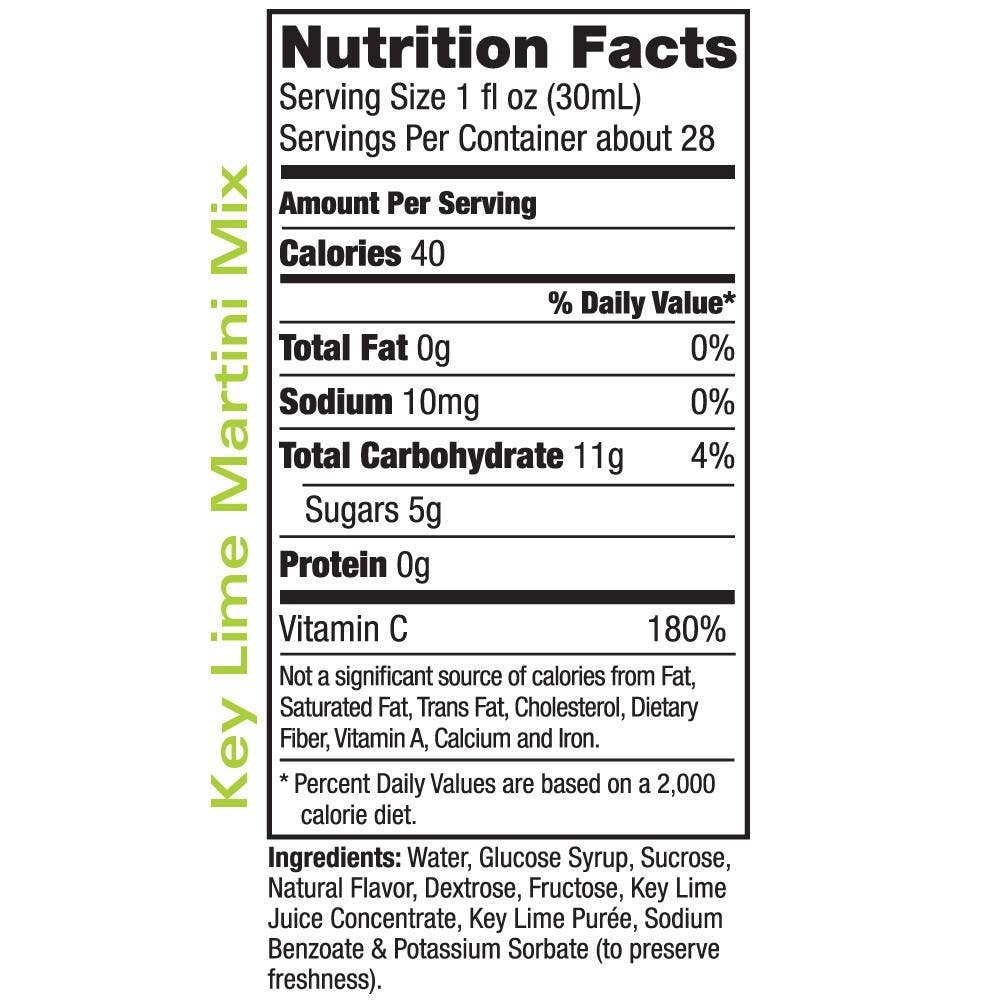 Premium Key Lime Martini Mix