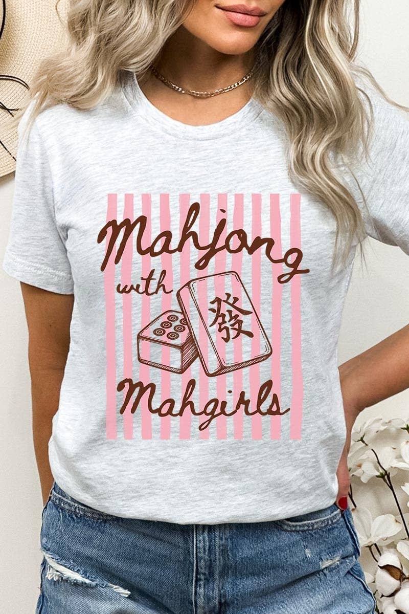 Mahjong Mahgirls Graphic Tee