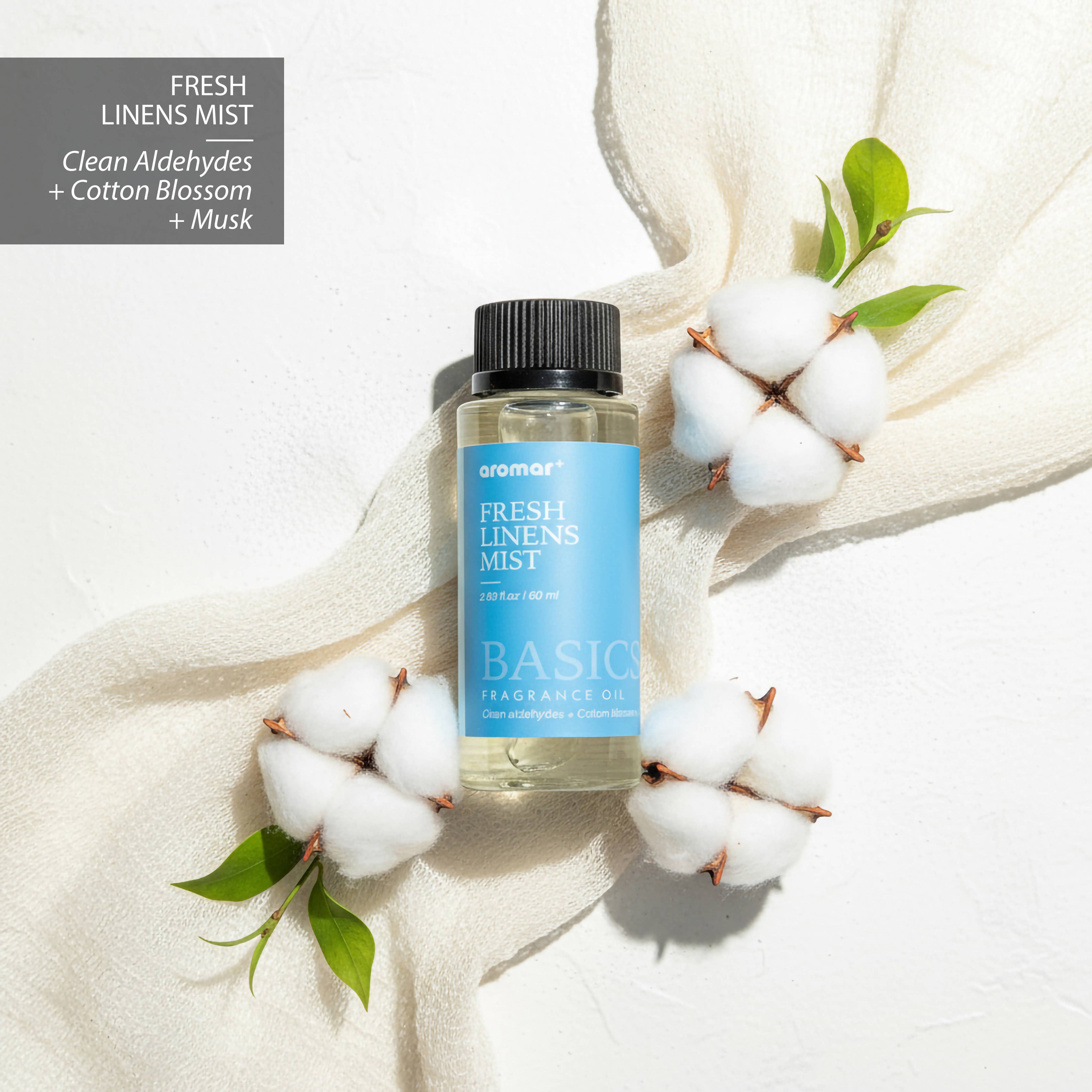 Aromar Plus - Fragrance Oil 2oz - Fresh Linens Mist