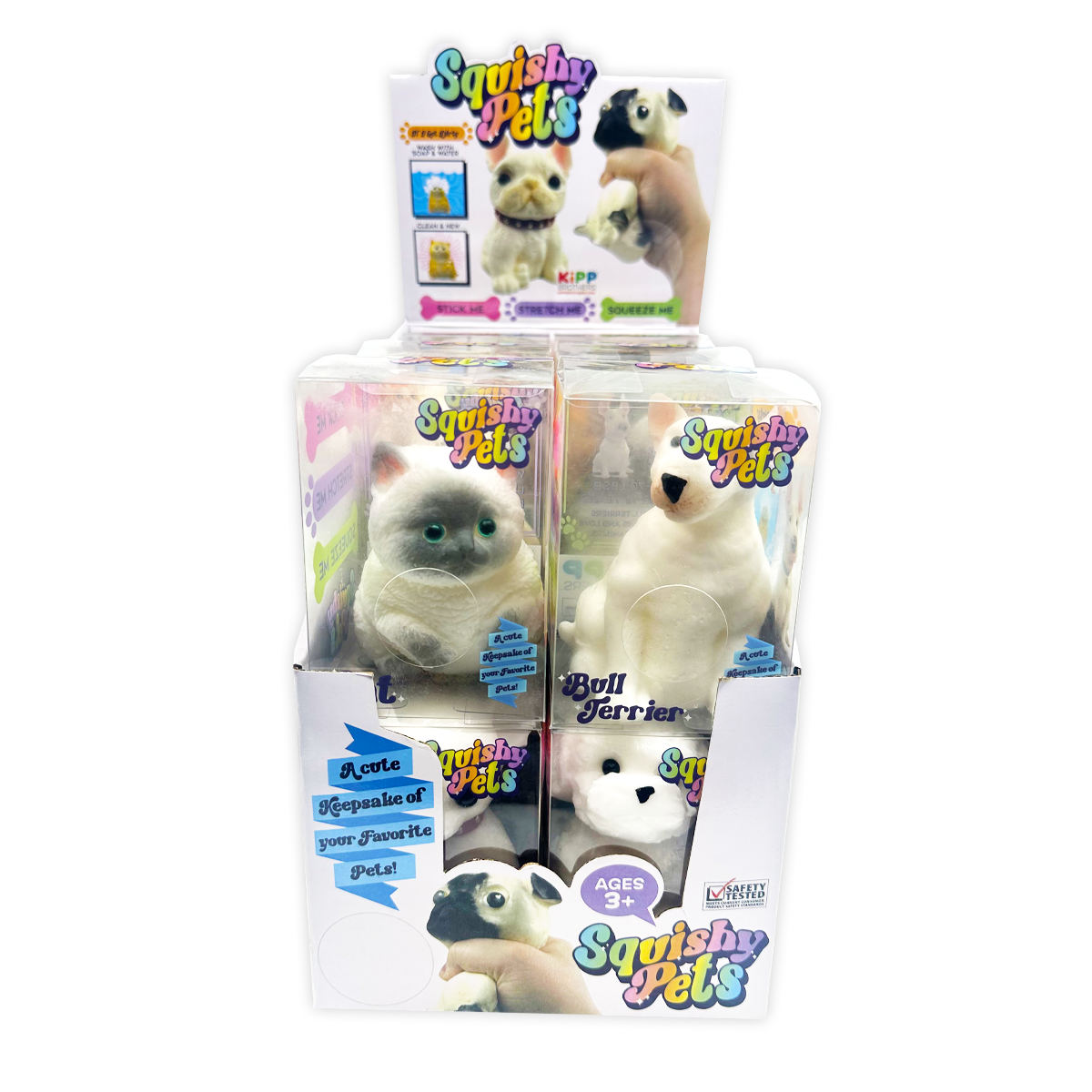 So Much Fun! Squishy Pets Keepsake Assortment - 12/Display