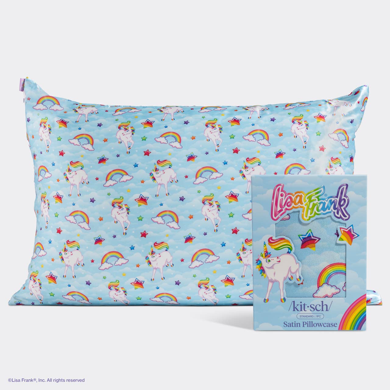Lisa Frank x Kitsch Standard Satin Pillowcase - Markie™