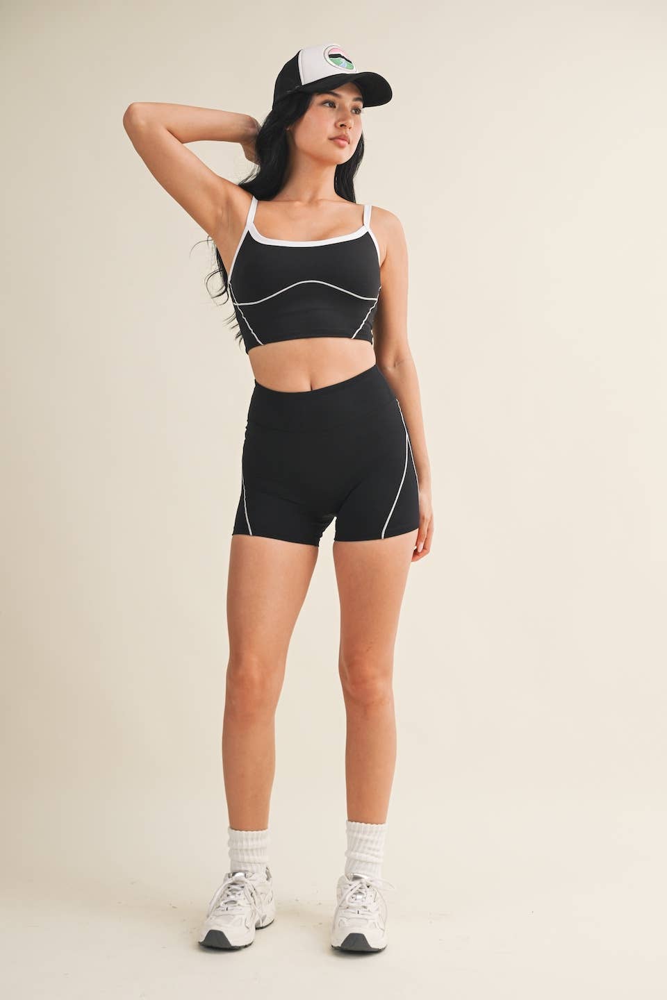 Contrast Contour Top