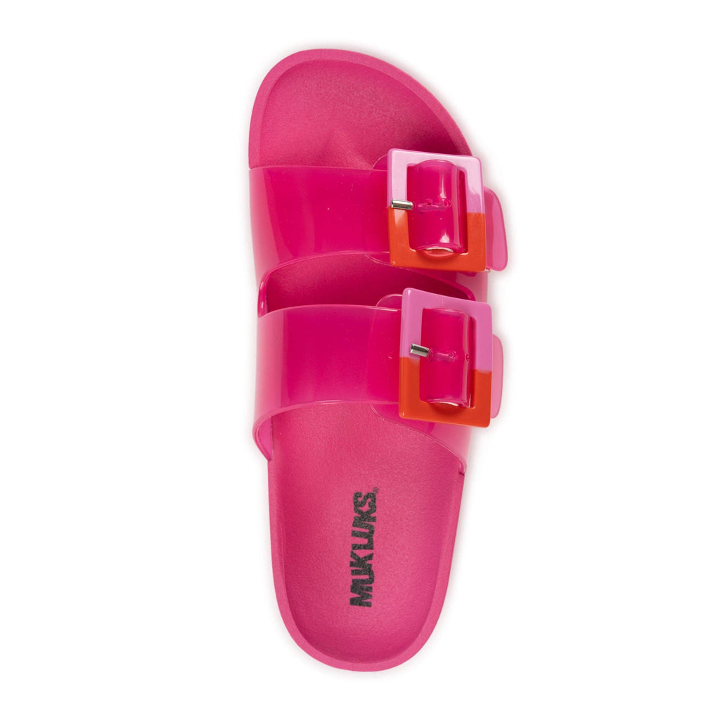 Muk Luks Women's Grand Cayman Lucite Sandal
