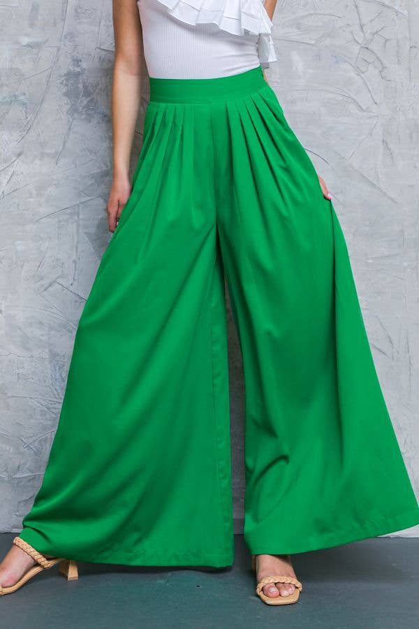 A solid woven pant - IP7901