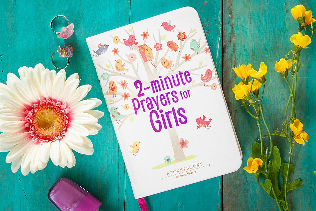 2-Minute Prayers for Girls (Easter Gifts, Prayer Book)