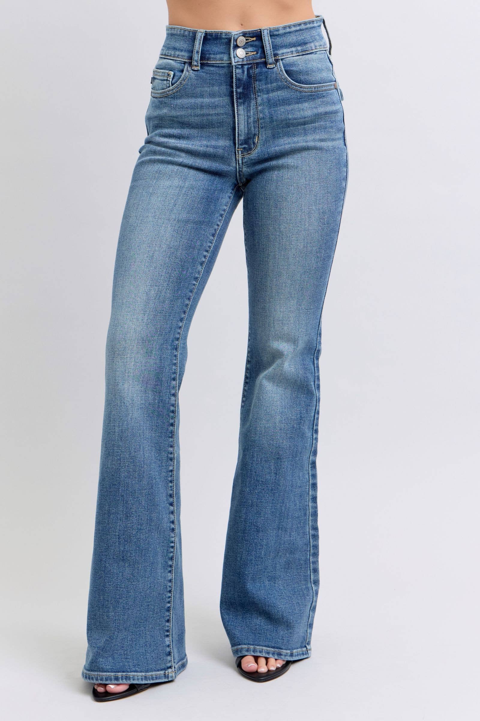 Judy Blue High Waist Vintage Flare Jeans