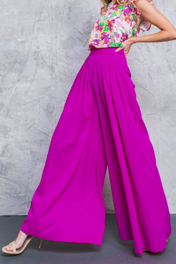 A solid woven pant - IP7901