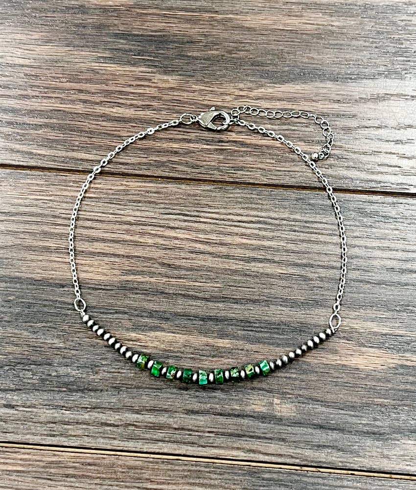 739167, Handmade Gemstone Necklace