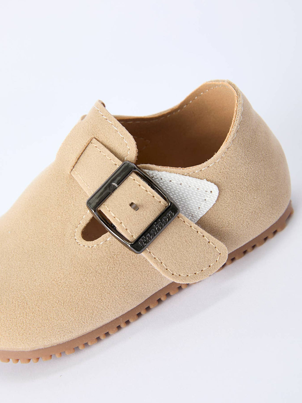 Fall Suede Buckle Kids Shoes Slip-On Loafers