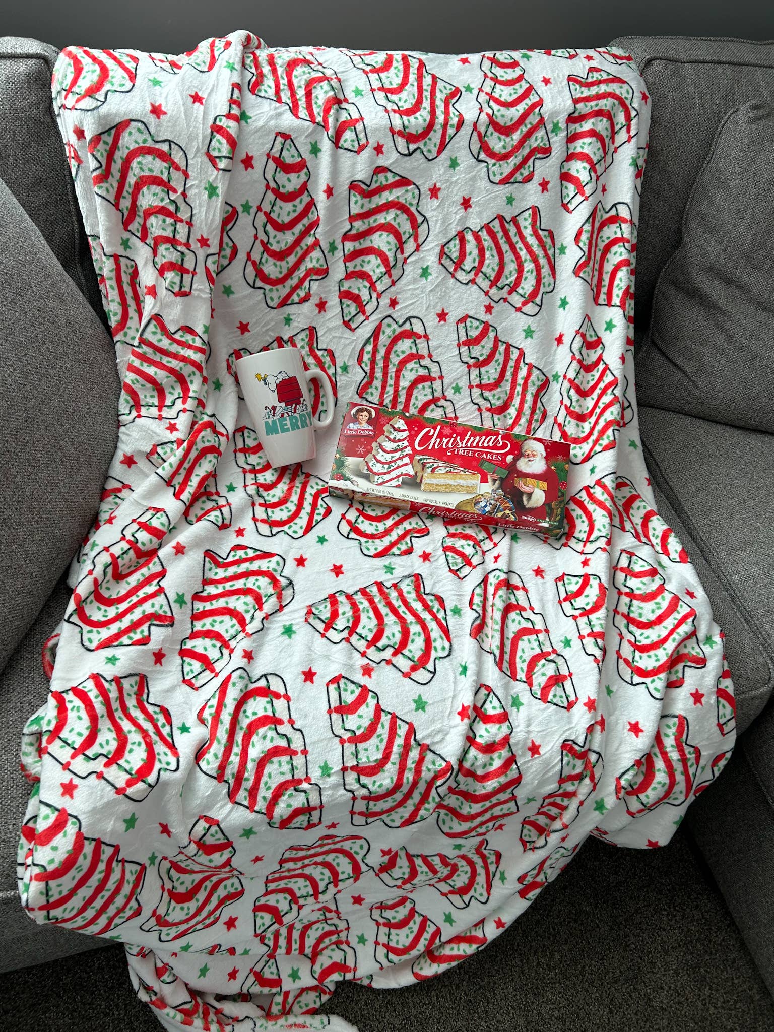 Christmas Tree Cake Blanket