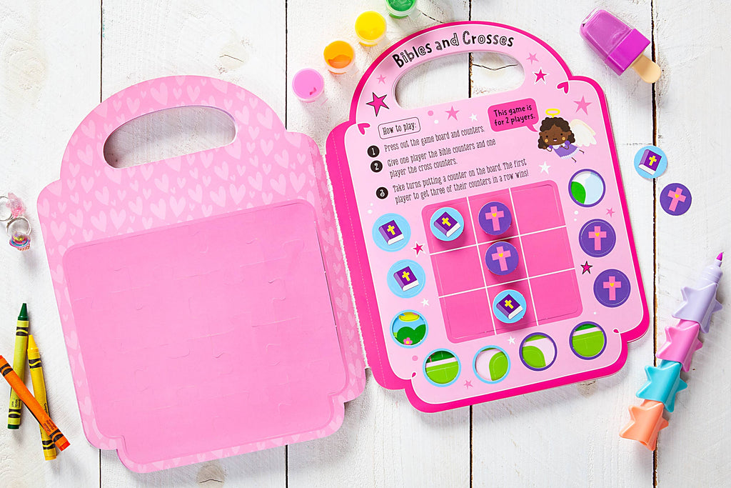 My Pretty Pink Bible Activity Book (Ages 3+, Easter Gifts)
