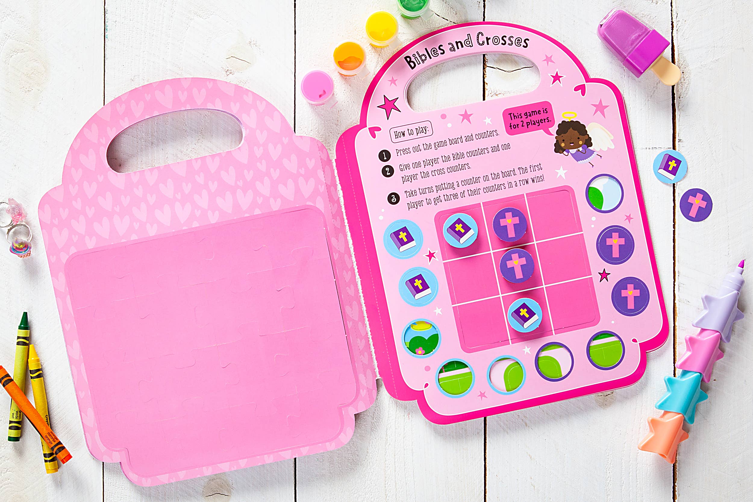 My Pretty Pink Bible Activity Book (Ages 3+, Easter Gifts)