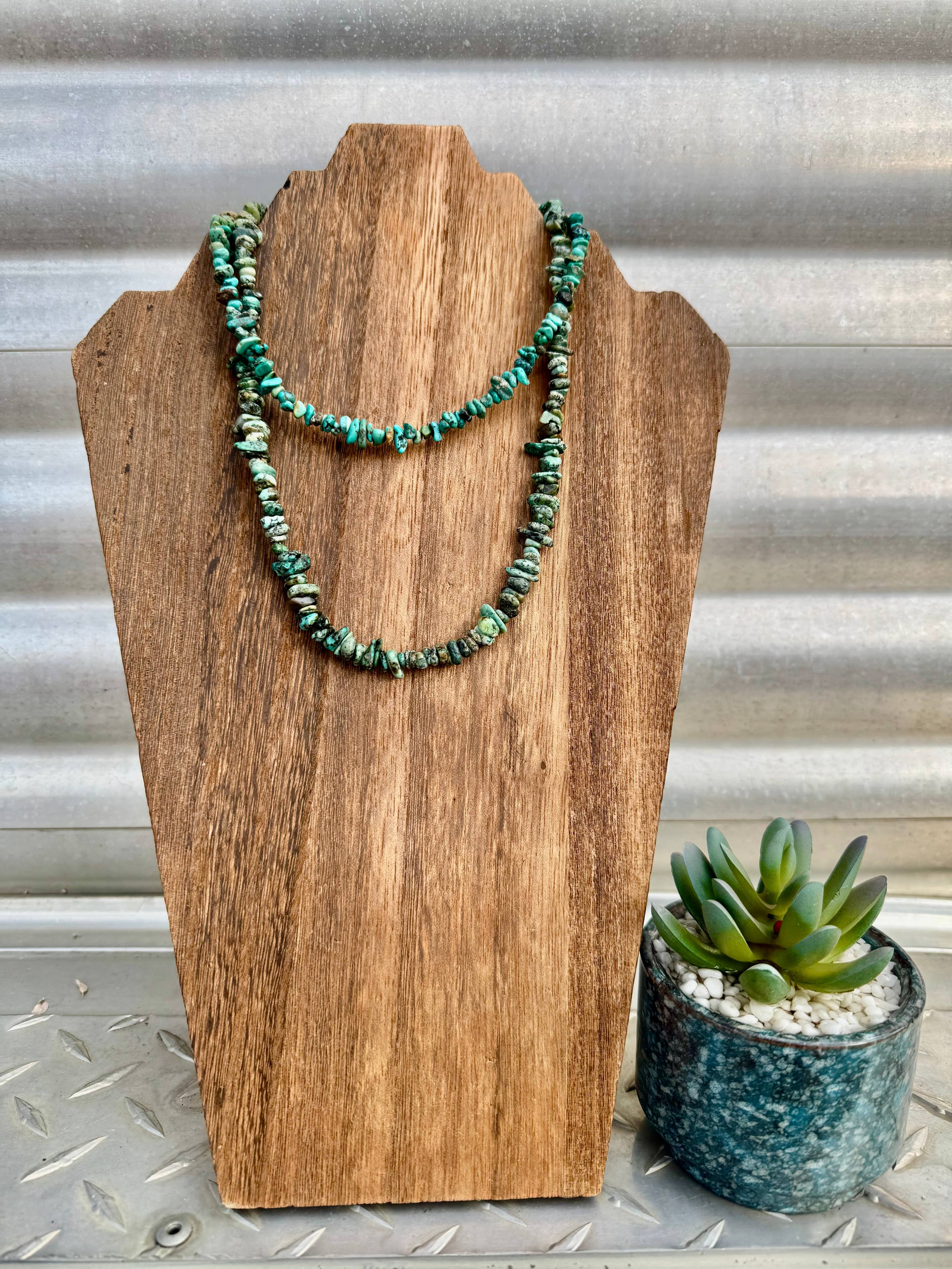 Genuine Turquoise Choker/Western Choker/Cowgirl Necklace
